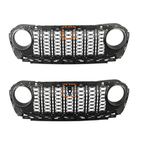 Grille Avant ABS Nouveau Design 2026 pour Jeep Wrangler JL 2018++ Gladiator JT NTRIX L1002 Avec/Sans Trou de Caméra