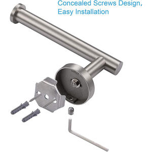 <span class=keywords><strong>Porte</strong></span>-serviettes en papier en acier inoxydable 304 <span class=keywords><strong>porte</strong></span>-serviettes en papier vertical <span class=keywords><strong>porte</strong></span>-rouleau de papier suspendu au mur - Product Image 5