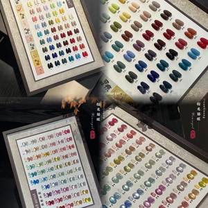 Lot de 56 vernis à ongles en gel 15 ml avec présentoir, séchage UV/LED, logo personnalisé, pour salon de manucure, nail art, vente en gros - Product Image 5