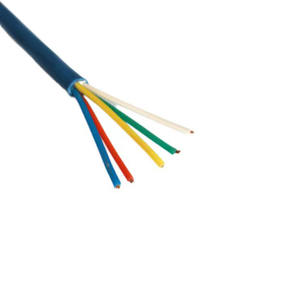 Câble de communication flexible en cuivre isolé PVC de haute qualité, longueur 100 m, tension nominale 8,7/10 kV, pour signalisation sur site minier - Product Image 1