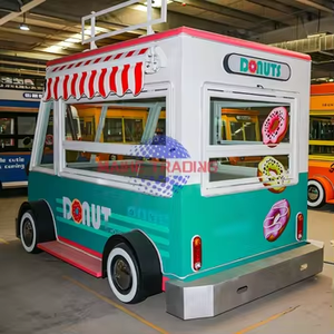 5 Meters 16FT Square 304 Stainless Steel Mobile Fast Truck Crepe BBQ Ice Cream Burger Fries Fully Equipped Towable Food <b>Trailer</b> - Product Image 6