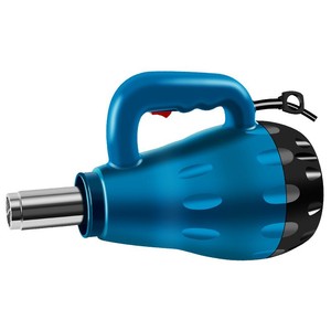 เครื่องเป่าลมร้อนไฟฟ้า Storm Gun 1500W ปรับอุณหภูมิได้ สำหรับทำความสะอาดรถยนต์และกำจัดหิมะ - Product Image 5