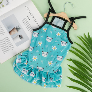 Wholesale Pet <b>Clothes</b> Summer Dog Slip Dress Cute Print Pattern <b>for</b> Small Dogs <b>Cats</b> - Product Image 6