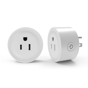 Smart Plug Us Standard Wi-Fi With Power Metering Alexa Voice Control <b>Universal</b> Use Tuya System Plastic Material - Product Image 1