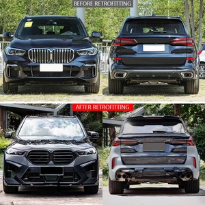 Nuevo Kit de Modificación para X5 G05 2019-2022: Parachoques Delanteros y Traseros, Faros LED, Luces Traseras, Pasos de Rueda y Guardabarros (Montaje con Pernos) - Product Image 2