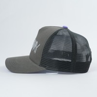 Gorra de Béisbol Deportiva de Malla de Algodón de 5 Paneles Bordada Personalizada, Ajustable, Unisex, Uso al Aire Libre, MOQ Bajo, Adulto