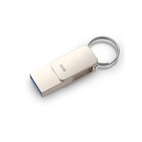 Clé USB pivotante de type C 2.0/3.0, mini métal, 16 Go/32 Go/64 Go, nouvelle pour les smartphones Android