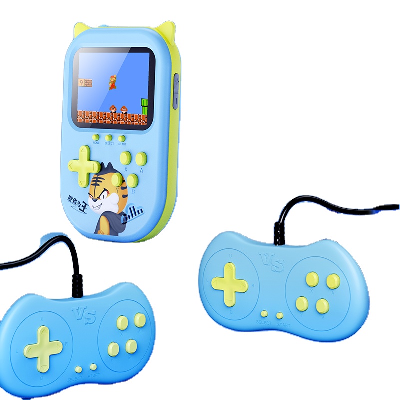 3,5 дюймов 500 в 1 портативный двойной портативный плеер мини ретро консоль ТВ игровая приставка Классическая Consola видео Juegos Gamebox