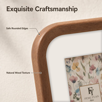 Cadre photo en bois massif personnalisé, design tendance, pour décoration d'intérieur, vente en gros