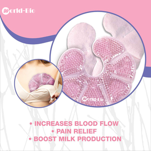 Impacchi di Ghiaccio Riutilizzabili per il <span class=keywords><strong>Seno</strong></span>, Kit per Terapia del <span class=keywords><strong>Seno</strong></span>, Essenziali per l'<span class=keywords><strong>Allattamento</strong></span> e il Sollievo dal Dolore - Product Image 4