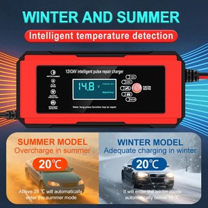 <span class=keywords><strong>Cargador</strong></span> de batería inteligente automático de 12v 24v 10a para arranque y parada de automóviles, compatible con baterías de plomo-ácido, <span class=keywords><strong>AGM</strong></span>, gel y SLA recargables. - Product Image 4