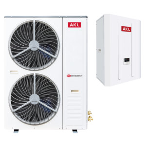 Pompe à chaleur fendue EVI 30kw onduleur pompe à chaleur air-eau EN14825 - Product Image 2