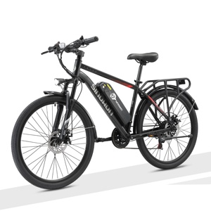 EU Stock SINOHON EM200 Mountain <b>Electric</b> <b>Bike</b> <b>48V</b> 15.6Ah Rear Hub Motor Aluminum Alloy Frame 21-Speed Fat Tire Dirt Ebike Fatbi - Product Image 1