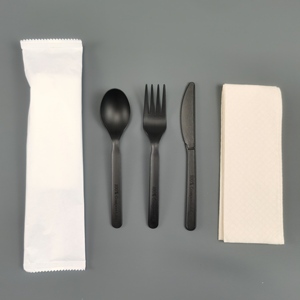 Cpla cpla phân hủy sinh học dao kéo composable PLA hãng hàng không cutleries dùng một lần phân hủy sinh học dao kéo - Product Image 4