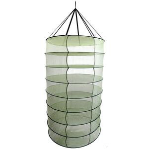 Plante Herbacée hydroponique De <span class=keywords><strong>Suspension</strong></span> Robustes 4 6 8 Tier Grille de Séchage Sec Étagère Net - Product Image 1
