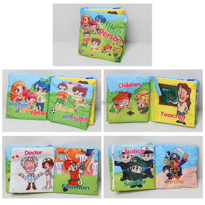 Venta caliente animales del bosque de 0-12month bebé tela libro de tela - Product Image 6
