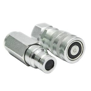 Acoplador de conexión rápida de tamaño corporal 1/2 de cara plana estándar ISO16028 de alta calidad - Product Image 6