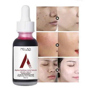 Nhãn hiệu riêng chuyên nghiệp chăm sóc da giữ ẩm chữa bệnh loại bỏ sẹo 30% 2% BHA Peel giải pháp làm trắng lột AHA huyết thanh