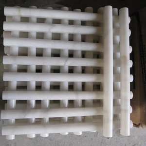 Materiale decorativo marmo <span class=keywords><strong>Marmara</strong></span> bianco e binario per sedia bianco Carrara - Product Image 5