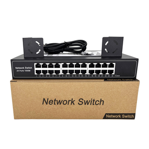 Switch Ethernet Gigabit 24 ports 10/100/1000 Mbps non géré avec capacité 56G pour le bureau, OEM ODM - Product Image 3