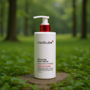 Medicube Red Acne Body Wash 400g With Niacinamide For Acne Care - Product Image 3