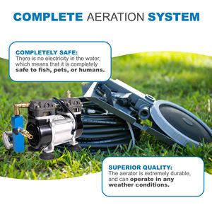 Sistem Oksigenasi Aerator Kolam Tenaga Surya 150W 24V 30LPM untuk Kolam Ikan hingga 0,5 Acre - Product Image 5