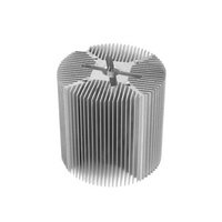 Dissipateur thermique en aluminium extrudé sur mesure, usiné CNC |   Radiateur haute puissance pour onduleur LED, fabriqué en usine ISO