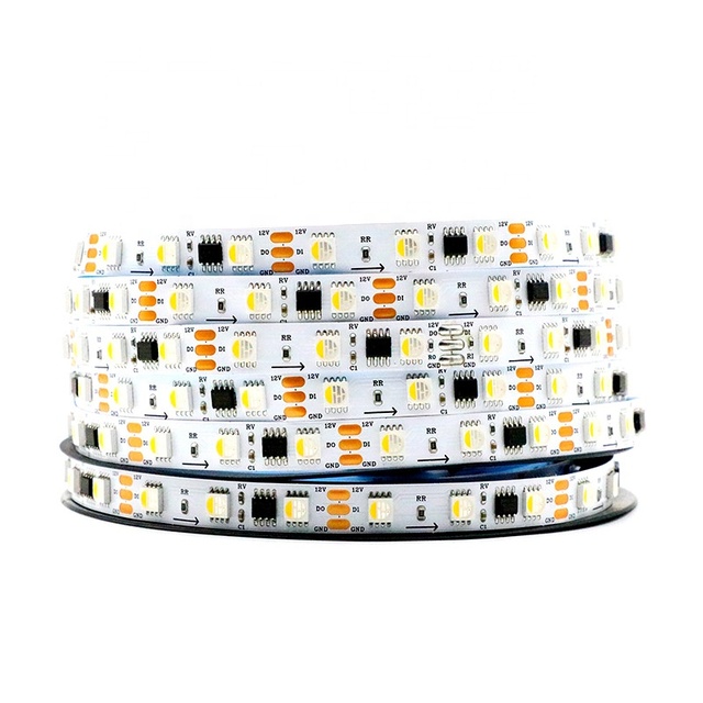 DC12V 24V WS2814 Led Strip Light 4in1 Similar SK6812 RGBW Pixels Addressable WS2811 RGBWW RGBCW 5050 3pin Led Lights IP30 65 67