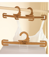 Vente en gros de cintres en papier pour maillot de bain bikini en forme de corps Lingerie personnalisée Carton pour affichage de maillot de bain sous-vêtements