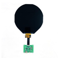 Layar LCD TFT Bulat 7 Inci Resolusi 1080x1080 Layar Sentuh Kapasitif Antarmuka MIPI Modul LCD Sirkular