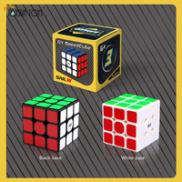 JOYSUN TOYS Ventes Flash Cube Magique Magnétique 3x3x3 en Plastique ABS Jouet Éducatif Puzzle Rapide Autocollants Unisexe 5 ans et plus