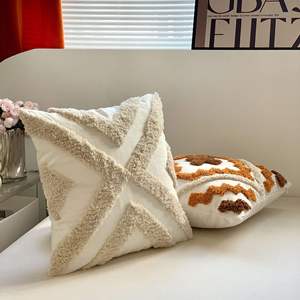 <span class=keywords><strong>Cuscini</strong></span> per divano da salotto ricamati bohémien di lusso fodere per <span class=keywords><strong>cuscini</strong></span> in poliestere personalizzate 45*45cm per uso domestico - Product Image 2