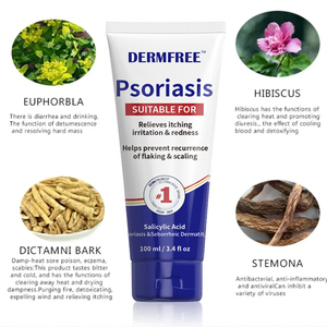 DERMFREE Psoriasis Creme Balsam für Psoriasis Ekzem Haut probleme Creme Antipruritic <span class=keywords><strong>Balm</strong></span> Health Care 100ml - Product Image 3