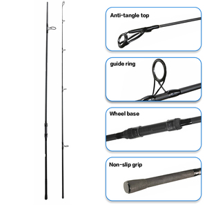 <span class=keywords><strong>Canne</strong></span> à carpe en fibre de carbone 3,6 m pour la pêche en étang européen, <span class=keywords><strong>canne</strong></span> à longue portée pour la pêche en étang européen - Product Image 5