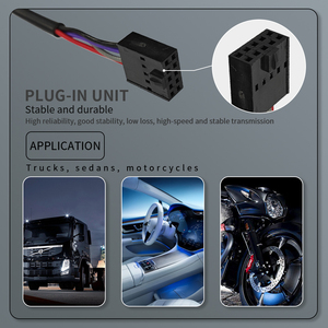 Personalizado 90 grados J1939 Cable OEM OBD <span class=keywords><strong>2</strong></span> Aplicación de automóvil Material de aislamiento de PVC Certificado ROHS OBD <span class=keywords><strong>2</strong></span> Arnés de cableado - Product Image 3