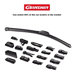 Limpiaparabrisas de goma suave Geinshir 24 limpiaparabrisas híbrido de ajuste Universal para todos los coches limpiaparabrisas de coche - Product Image 4