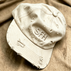 Cappello in Denim Effetto Usurato e Strappato Stile Street, con Ricami e Visiera Piatta, Versatile e Facile da Abbinare - Product Image 4