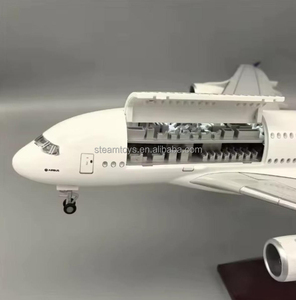 โมเดลเครื่องบินเอ็มไพร์เรย์ รุ่น <span class=keywords><strong>A380</strong></span> ขนาด 1:150 พร้อมไฟ LED ความยาว 46 ซม. ของสะสม ของขวัญ สำหรับนักสะสม - Product Image 4