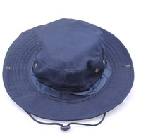 Chapeau de soleil à large bord uni et camouflage pour hommes et femmes, idéal pour la randonnée, la pêche, protection UV, avec sangle de menton réglable