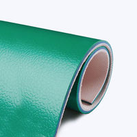 Suelo de plástico de vinilo para Cancha de PVC impermeable para interiores, suelo deportivo para baloncesto, tenis, bádminton sintético