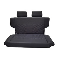 Sièges de voitures de sport pliants automatiques Siège arrière en cuir Jeep pour la conversion de sièges Jeep Wrangler