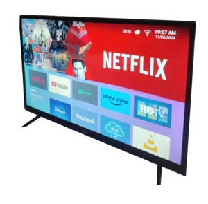 Originele Merk Led Tv 43 Inch 4K Ultra Hd Smart Tv 32 43 45 50 55 65 75 Inch 2K 4K Android Televisie