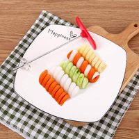 Gratis Monster Komkommer Scroller Groenten & Fruit Spiral Twist Mes Roestvrij Staal Handmatige Spiraal Carving Tool