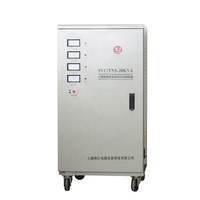 Régulateur de tension automatique (AVR) numérique TNS 30KVA à affichage LED, type SVC servo, triphasé AC 380V 400V 415V, en cuivre
