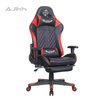 Nouvelle version améliorée de chaise de jeu avec accoudoirs réglables, chaise de bureau ergonomique personnalisée avec repose-pieds pour salle de jeu