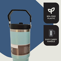 Botella de Agua Ecológica de Precio Competitivo, 900 ml, Doble Pared, Acero Inoxidable 304, Termo de Viaje Aislado al Vacío