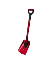 Pelle multifonctionnelle d'urgence pour véhicule, en alliage d'aluminium, pliable, pour la neige, la randonnée et le camping