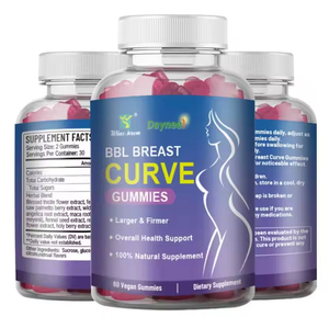 Bonbons Gommeux pour Femmes Saveur Fruit de la Passion, Formule Courbe BBL, pour l'Augmentation des Seins et des Hanches, Marque Privée OEM Daynee - Product Image 1