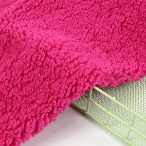 Shaoxing proveedor venta al por mayor 100% poliéster dos lados Micro Polar piel <span class=keywords><strong>de</strong></span> oveja Sherpa polar manta Sherpa Sudadera con capucha Material FriC - Product Image 5