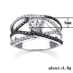 Anello Creativo a Linea Sottile da Donna, Accessorio Minimalista alla Moda per Feste, Regalo - Product Image 5